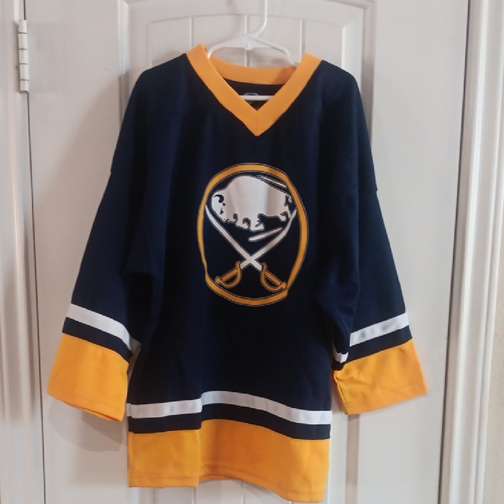NHL Buffalo Sabers Unisex 12-14 L NWOT Jersey